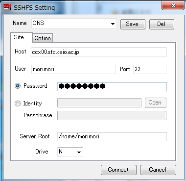 dokan-sshfs-settings